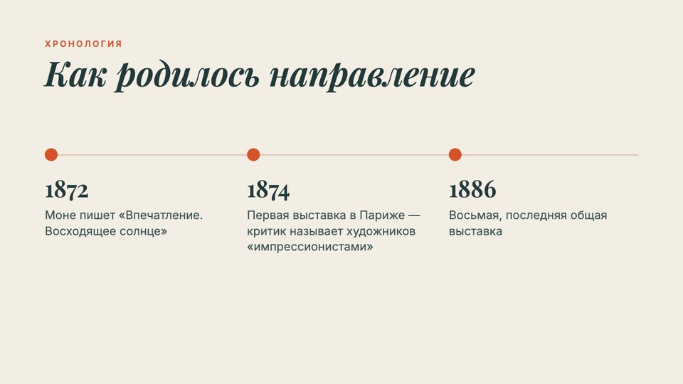 Слайд 3 презентации «Импрессионизм»